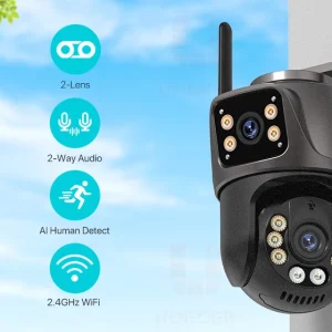 Outdoor Audio Video Surveillance Camera